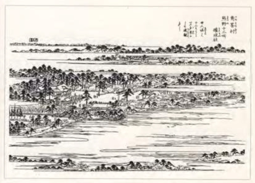 「角筈村熊野十二所権現社」